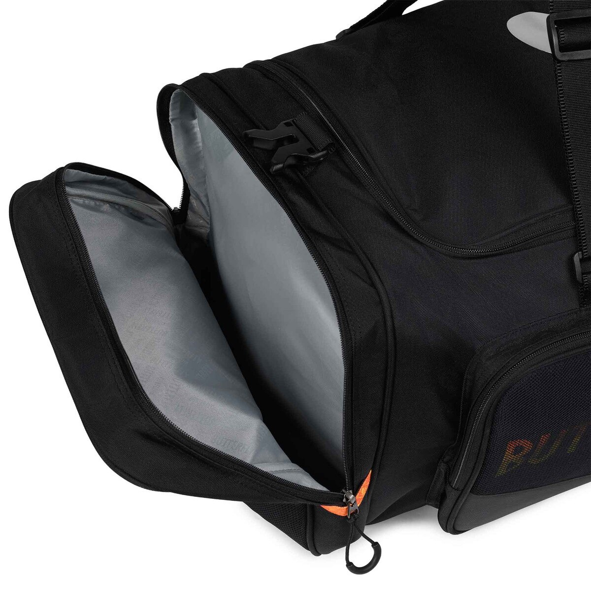 Butterfly Table Tennis Tokai Sports Bag - Orange - End Storage Compartment